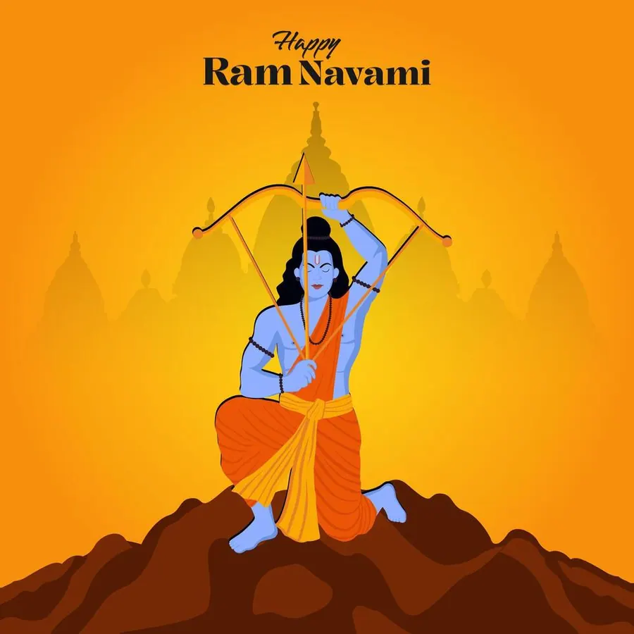 Ram Navami puja setup